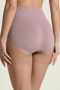 Zivame High Rise Full Coverage Tummy Tucker Hipster Panty - Wood rose — thumbnail 3